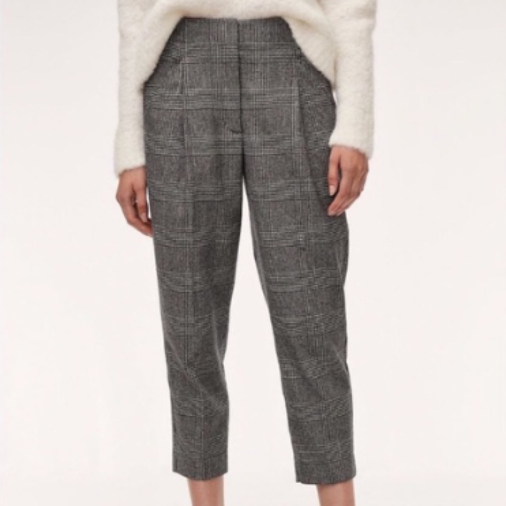 Wilfred Wool/Cashmere Cropped Pants